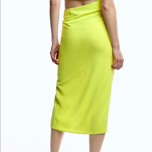 Zara Draped Asymmetrical Dress - Picture 2 of 5